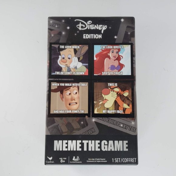 Meme The Game Disney Edition Family Fun Card Game - Picture 1 of 4